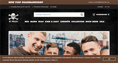 Desktop Screenshot of fcsp-shop.com